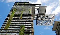 Green building image referring to green building blog image- Infranox Global Solutions